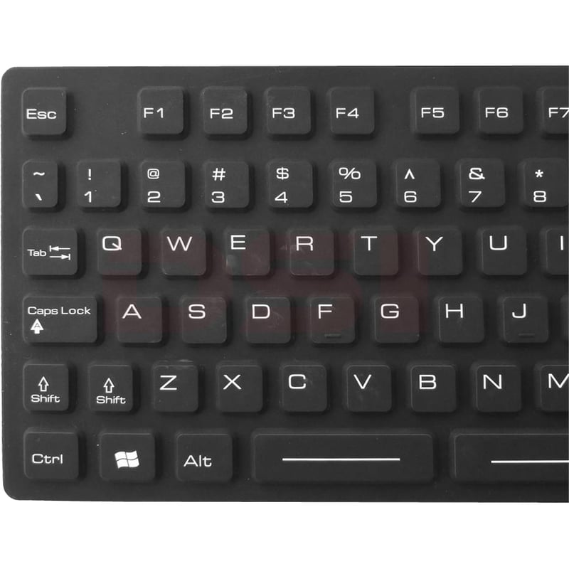 DSI WATERPROOF IP68 INDUSTRIAL USB KEYBOARD WITH NUMBER PAD - Thumbnail 3