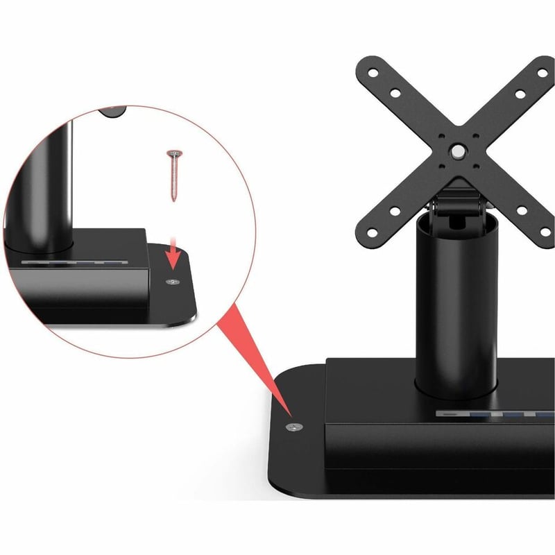 CTA Digital Desk Mount for Kiosk, Tablet, Holder, Enclosure - Black - Landscape/Portrait - Thumbnail 3