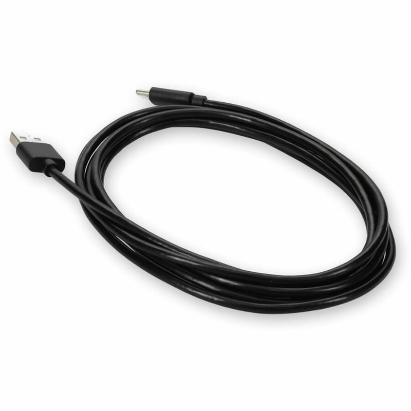 AddOn 5m USB A 2.0 Male to USB C 2.0 Male Black Cable - Thumbnail 3