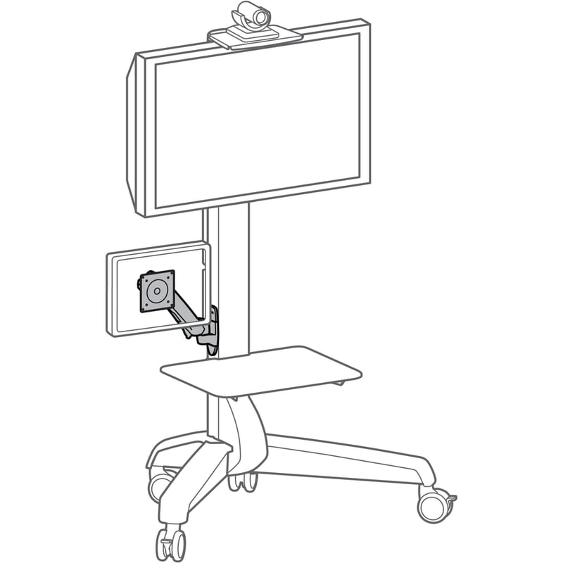 Ergotron Mounting Bracket for Mounting Arm - Thumbnail 4