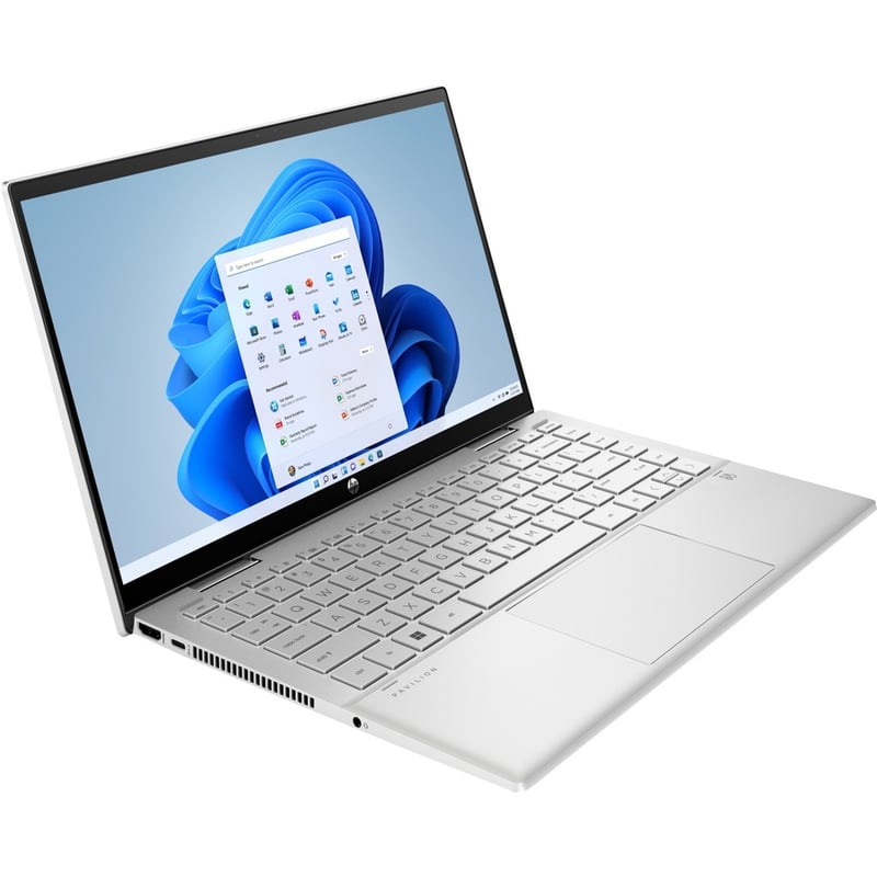 HP Pavilion x360 14-dy2010nr 14" Touchscreen Convertible 2 in 1 Notebook - Full HD - Intel Core i5 i5-1235U - 8 GB - 1 TB SSD - English Keyboard - Natural Silver - Thumbnail 4