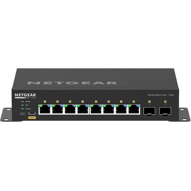 Netgear AV Line M4250 GSM4210PX Ethernet Switch - Thumbnail 1