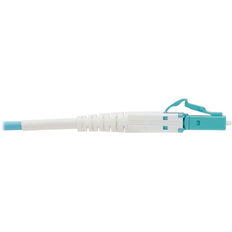 Eaton Tripp Lite Series 100G Duplex Multimode 50/125 OM4 Armored Fiber Optic Cable (LC/LC Duplex M/M), LSZH, Aqua, 100 m (328 ft.) - Thumbnail 4