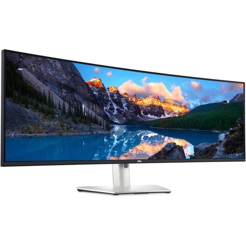 Dell UltraSharp U4924DW 49" Class Dual Quad HD (DQHD) Curved Screen LCD Monitor - 32:9 - Thumbnail 4