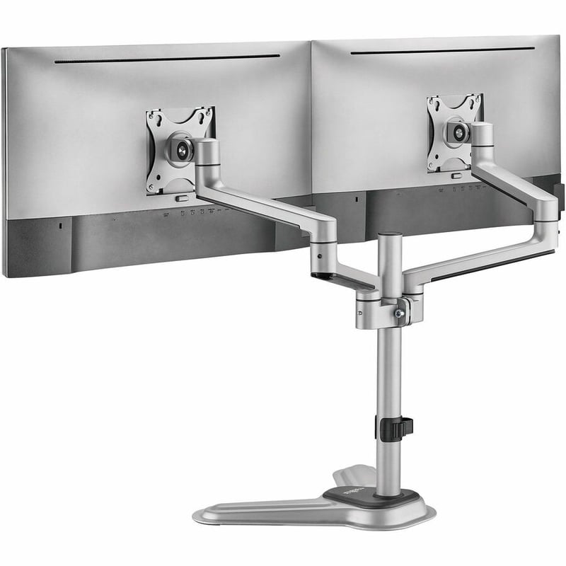 Rocstor Mounting Pole for Monitor, Display - Silver, Black - Thumbnail 5