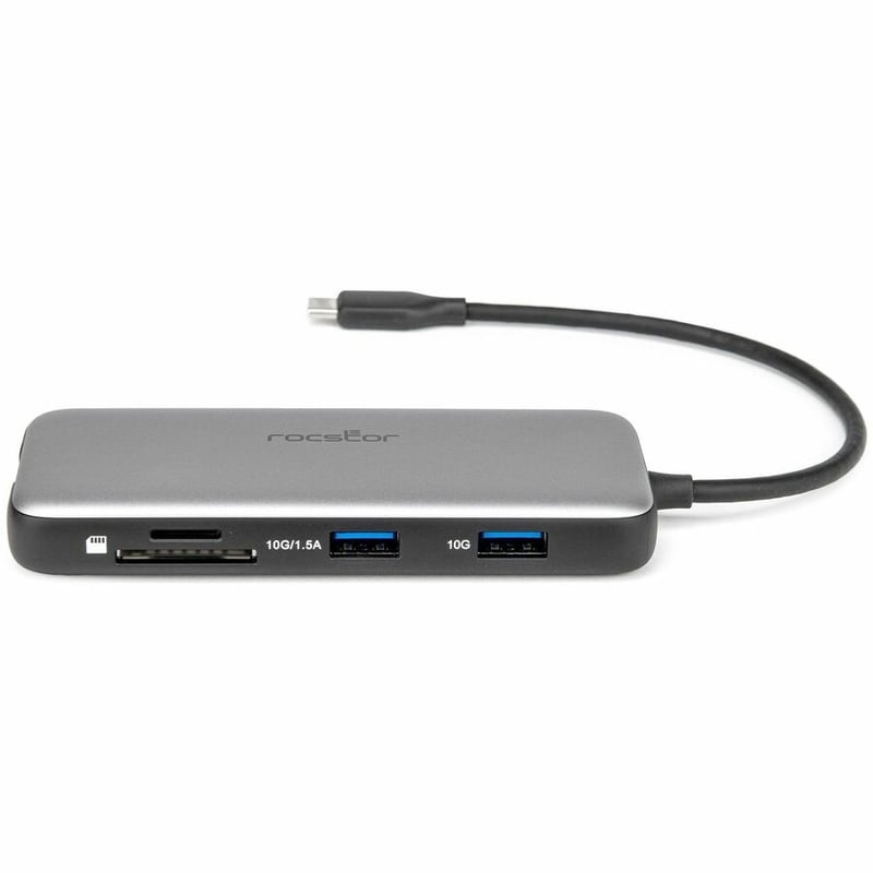 PORTABLE DOCK USB-C 8-IN-1 DUAL MULTIPORT DOCK - Thumbnail 5