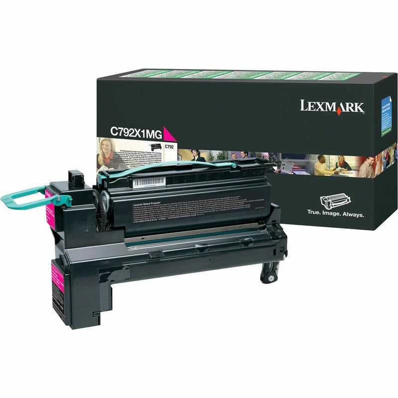 Lexmark C792X1MG Original Toner Cartridge - Thumbnail 1