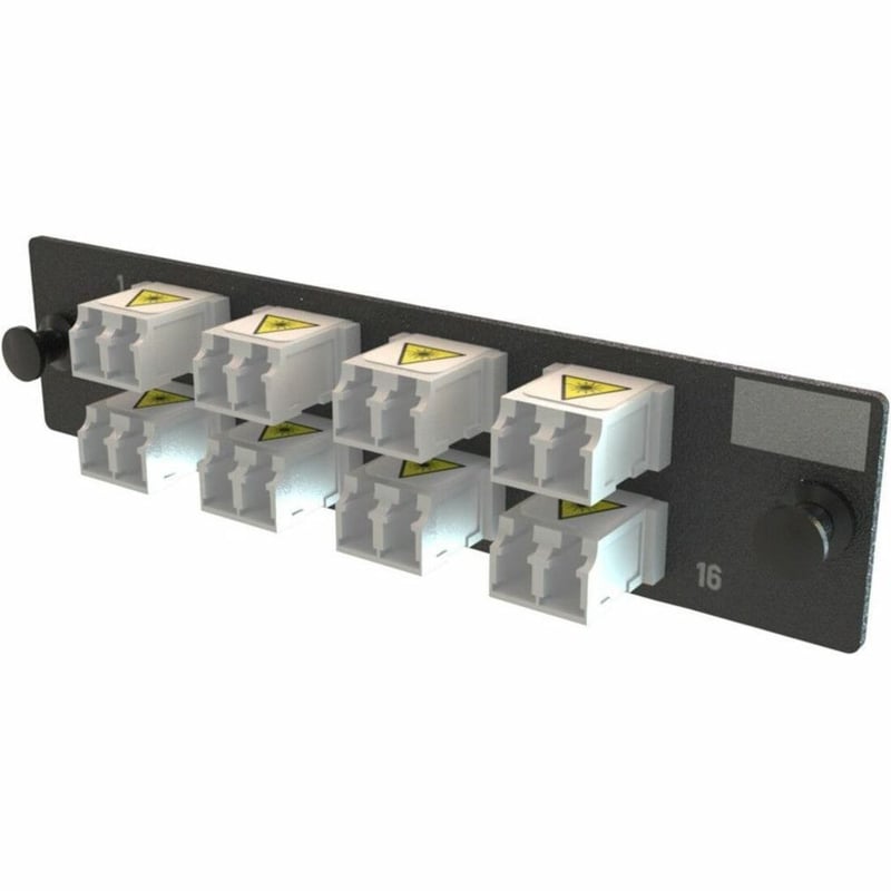 ADPT PANEL OFP 8 KEYED LC DX 16F WHITE MOQ 1