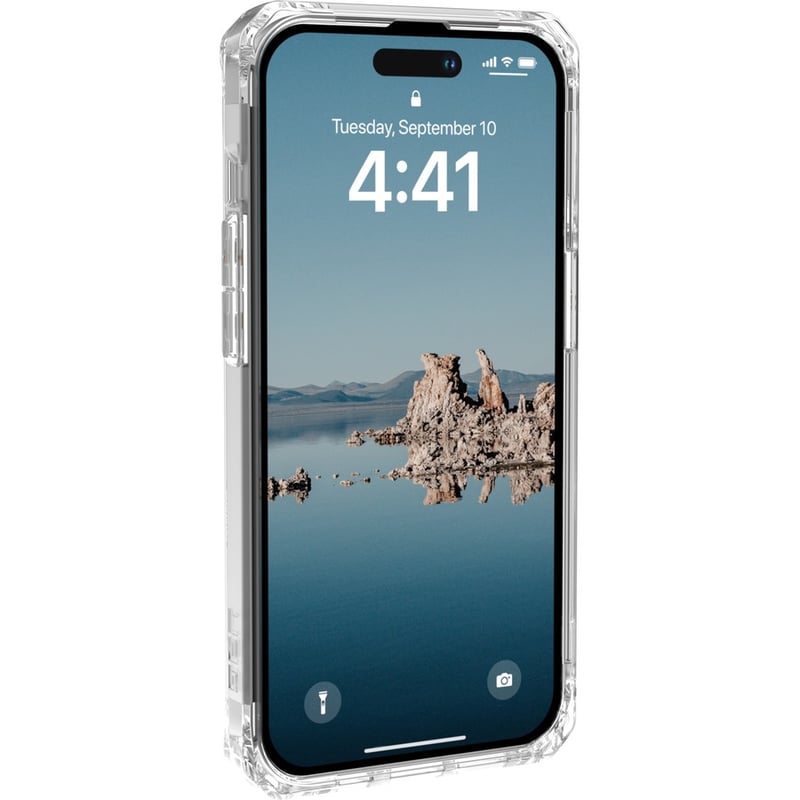 UAG RUGGED CASE FOR IPHONE 14 PRO -PLYO MAGSAFE - ICE (CLEAR) - Thumbnail 4