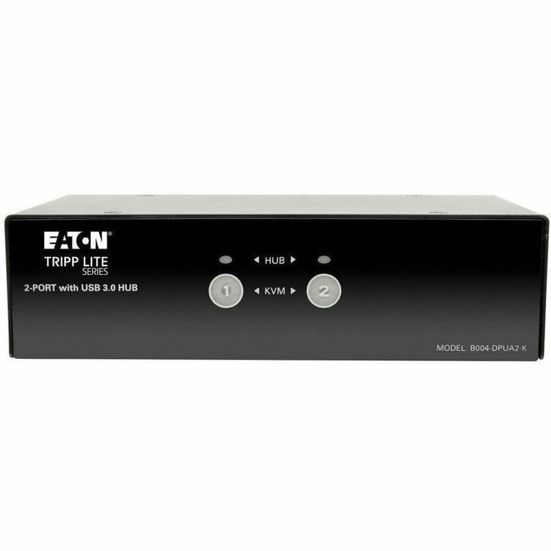 Tripp Lite by Eaton 2-Port DisplayPort KVM Switch with Audio Cables and USB 3.0 SuperSpeed Hub - Thumbnail 3