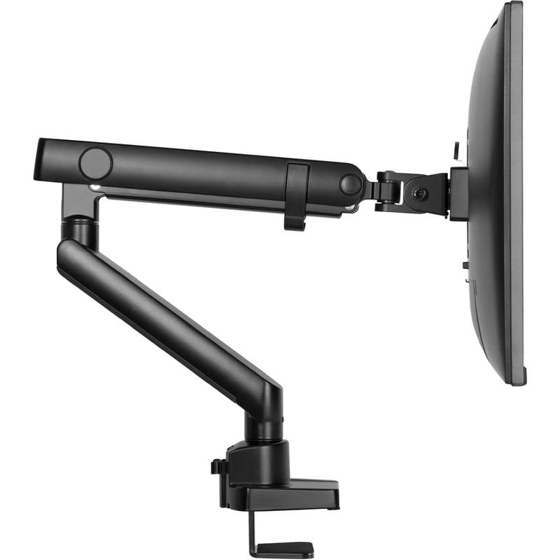Amer Mounting Arm for Curved Screen Display, Flat Panel Display - Matte Black - Thumbnail 2