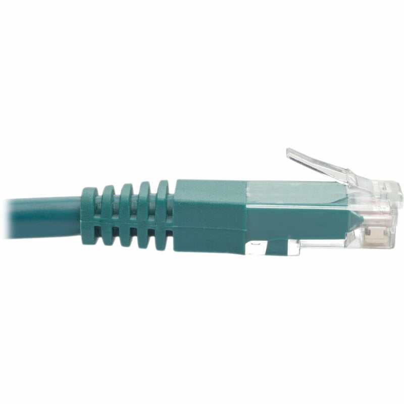 Eaton Tripp Lite Series Cat6 Gigabit Molded (UTP) Ethernet Cable (RJ45 M/M), PoE, Green, 6 ft. (1.83 m) - Thumbnail 3