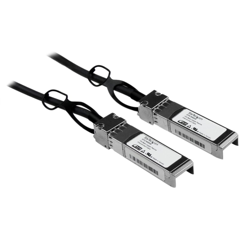 StarTech.com 5m 10G SFP+ to SFP+ Direct Attach Cable for Cisco SFP-H10GB-CU5M - 10GbE SFP+ Copper DAC 10 Gbps Passive Twinax - Thumbnail 1