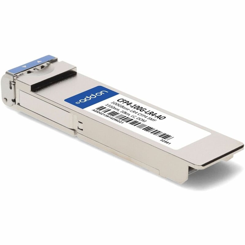AddOn Cisco® CFP4-100G-LR4 Compatible TAA 100GBase-LR4 CFP4 Transceiver (SMF, 1310nm, 10km, LC, DOM) - Thumbnail 3