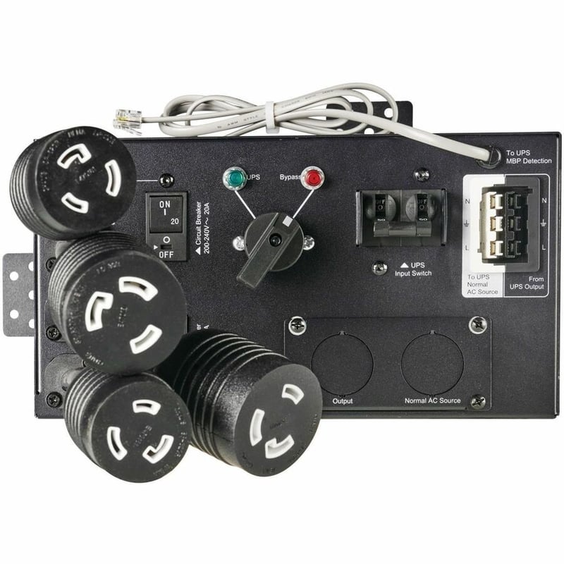 MAINT BYPASS SELECT 3KVA 6KVA UPS HW 2 L6-20R AND 2 L6-30R 0URM - Thumbnail 2