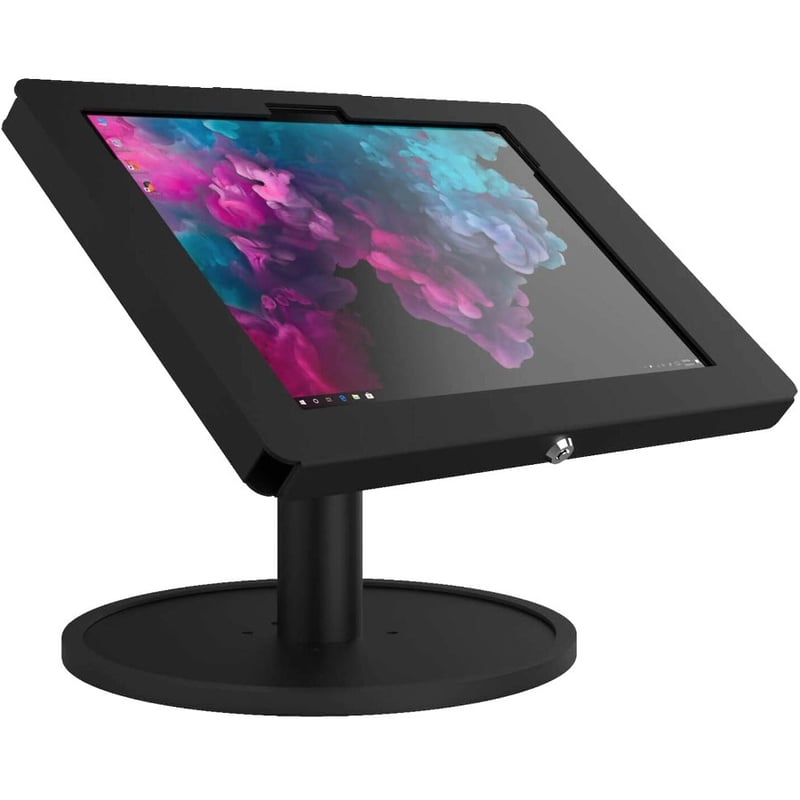 The Joy Factory Elevate II Countertop Kiosk for Surface Pro 8 (Black) - Thumbnail 2