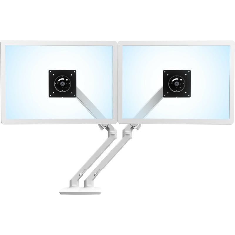 Ergotron Mounting Arm for Monitor, LCD Display - White - Thumbnail 2
