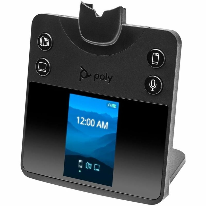 POLY SAVI 8420 OFFICE STEREO DECT 1920-1930 MHZ HEADSET TAA - Thumbnail 2