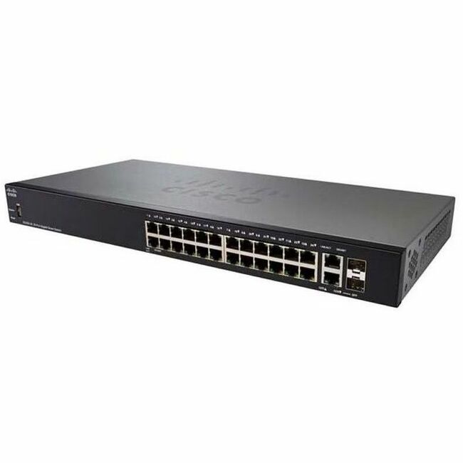 CBS250 SMART 24-PORT GE, POE, 4X1G SFP REMANUFACTURED - Thumbnail 1