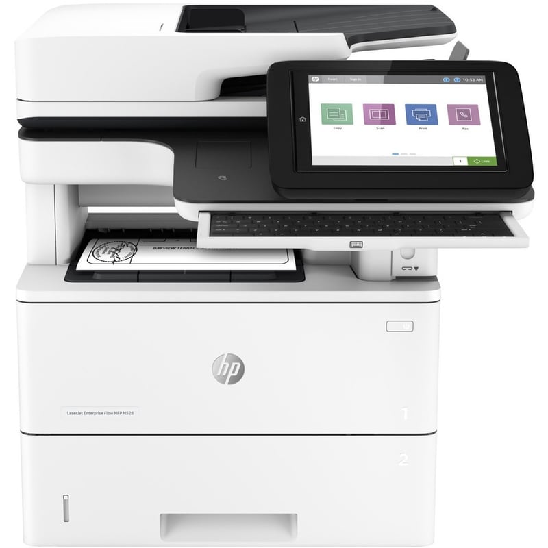 HP LaserJet Enterprise M528c Laser Multifunction Printer - Monochrome - Thumbnail 3