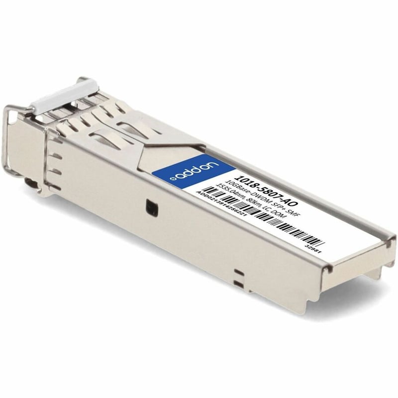 AddOn Optelian® 1018-5807 Compatible TAA 10GBase-DWDM SFP+ Transceiver C-Band 100GHz (SMF, 1535.04nm, 80km, LC, DOM) - Thumbnail 3
