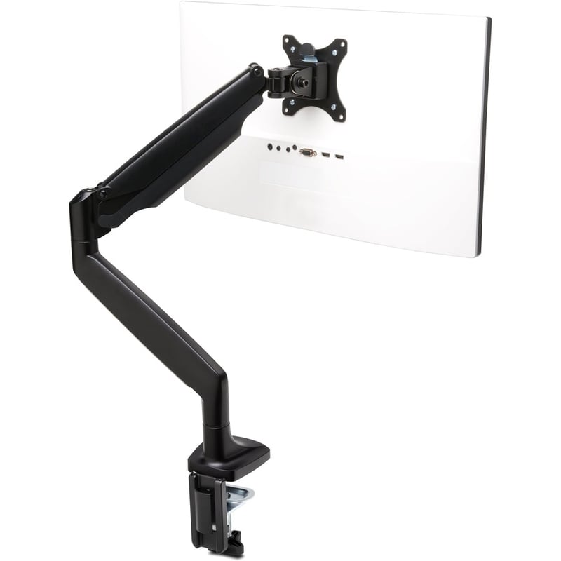 Kensington SmartFit Mounting Arm for Monitor, Flat Panel Display, Curved Screen Display - Black - Thumbnail 2