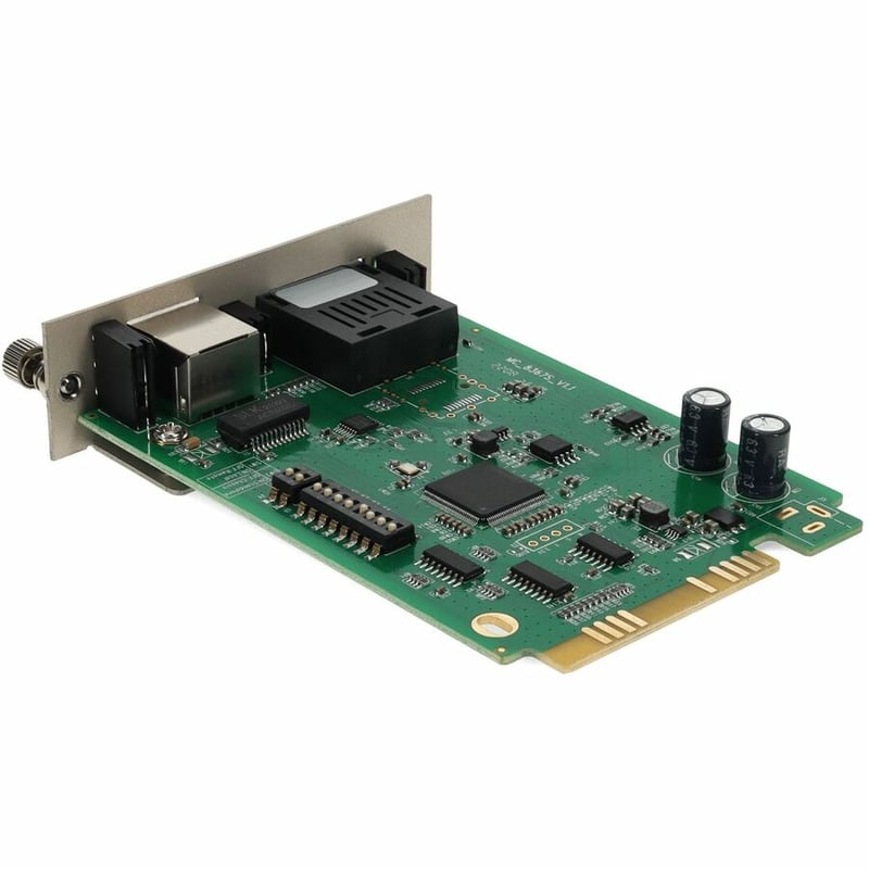 AddOn 10/100/1000Base-TX(RJ-45) to 1000Base-SX(SC) MMF 850nm 550m Media Converter Card for our rack or Standalone Systems - Thumbnail 3