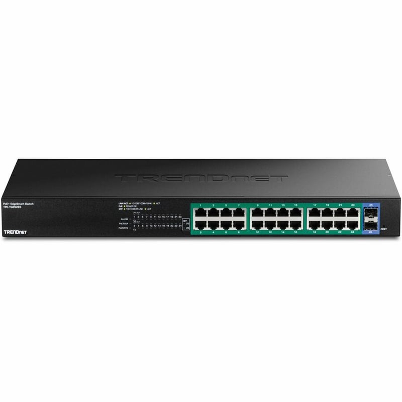 26-PORT GIGABIT EDGESMART POE+ SWITCH 24 X GIGABIT POE+ PORTS - Thumbnail 3
