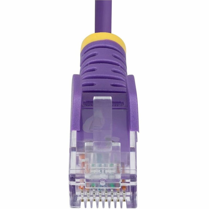 SLIM CAT6 CABLE PURPLE LSZH SLIM SNAGLESS RJ45 UTP PATCH CABLE