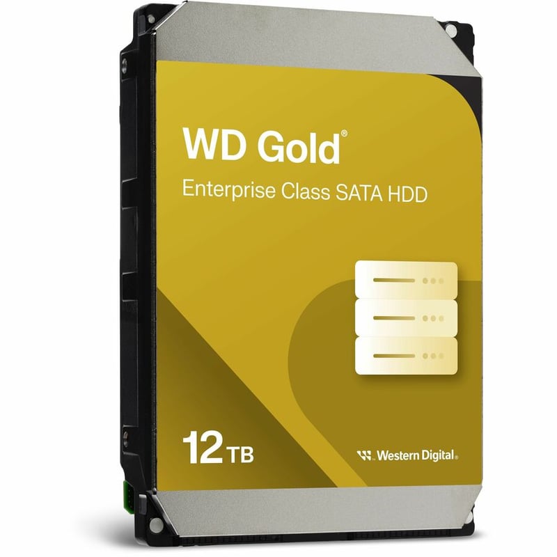 WD Gold 12TB Enterprise-class Hard Drive SATA 6 Gb/s 7200 RPM 256MB Cache 3.5-Inch Form Factor - Thumbnail 3