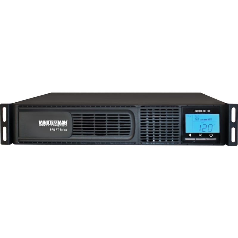 Minuteman PRO-RT PRO1000RT2U 1000VA Tower/Rack/Wall Mountable UPS - Thumbnail 1