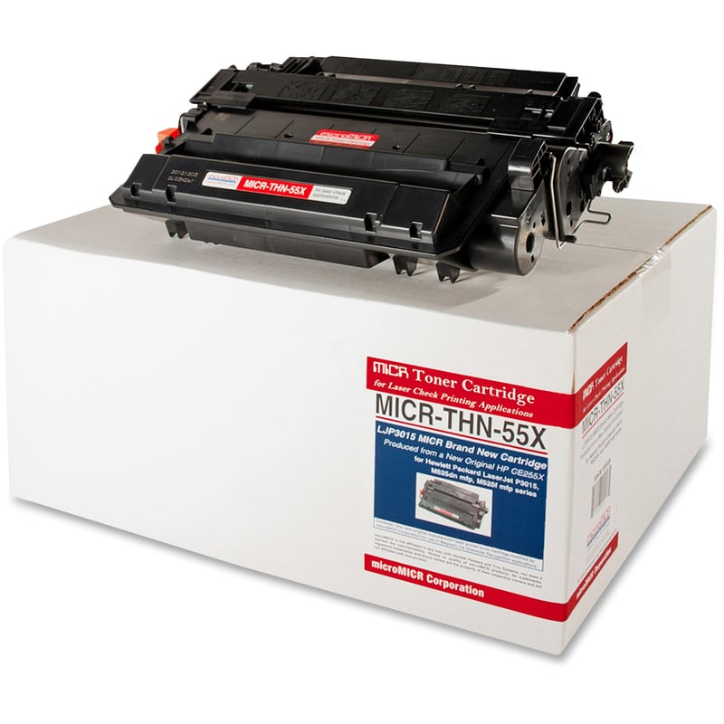 microMICR MICR Toner Cartridge - Alternative for HP 55X - Thumbnail 1