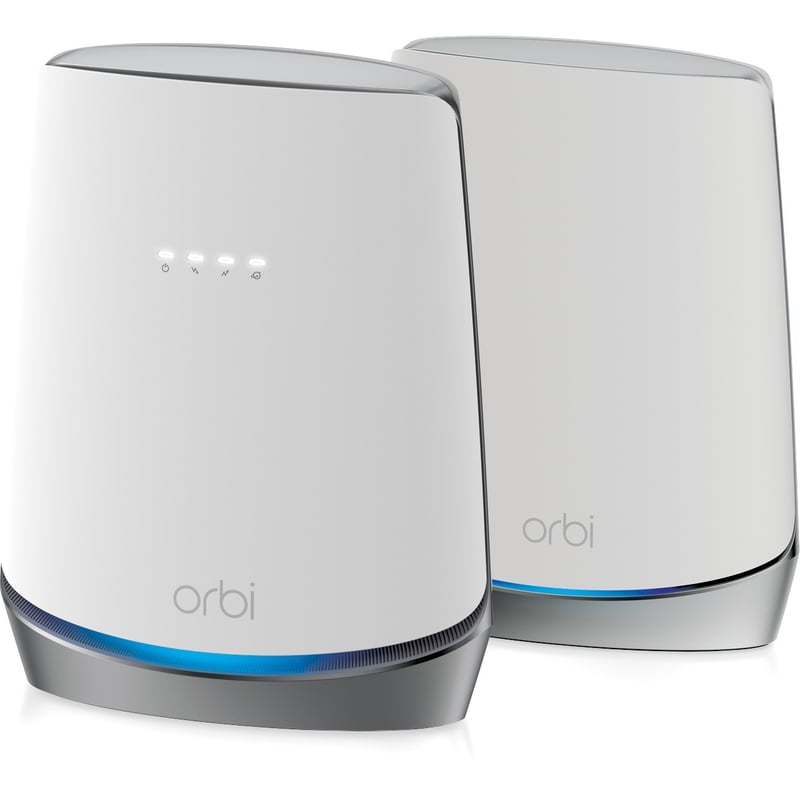Netgear Orbi Wi-Fi 6 IEEE 802.11ax Ethernet Wireless Router - Thumbnail 1