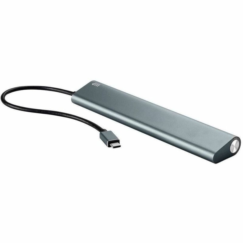 MONOPRICE SUPERSPEED 7-PORT USB-C HUB, GRAY - THIS SUPERSPEED USB 3.0 HUB FEATUR - Thumbnail 2