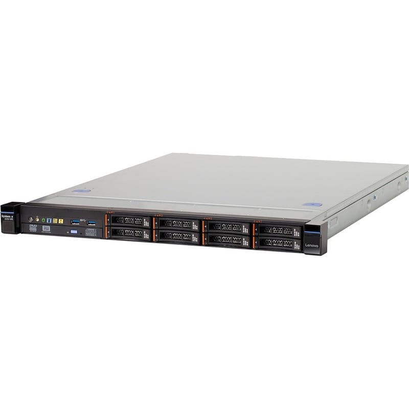 Lenovo System x x3250 M6 3633K2U 1U Rack-mountable Server - 1 Xeon E3-1220 v5 3 GHz - 16 GB RAM - Serial ATA/600 Controller - Thumbnail 1