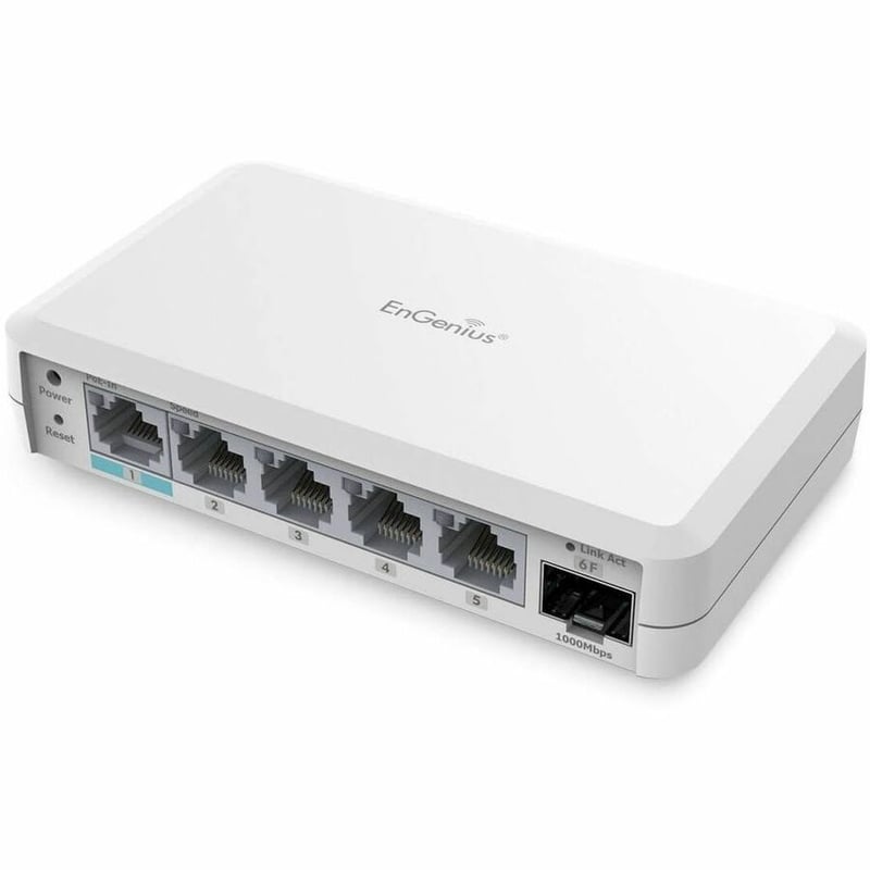 ENGENIUS CLOUD MANAGED EXT1106SWITCH EXTENDER5 PORTS - Thumbnail 2