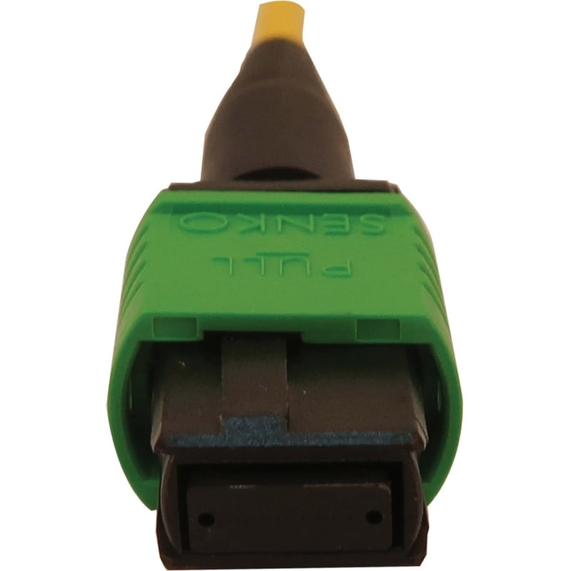Eaton Tripp Lite Series 40/100/400G Singlemode 9/125 OS2 Breakout Fiber Optic Cable (16F MTP/MPO-APC to 8x Duplex SN-UPC F/M), LSZH, Yellow, 3 m (9.8 ft.) - Thumbnail 4