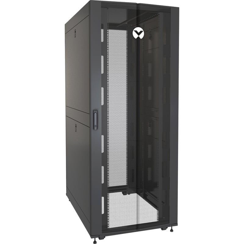 Vertiv VR Rack - 48U Server Rack Enclosure| 600x1200mm| 19-inch Cabinet (VR3307) - Thumbnail 3