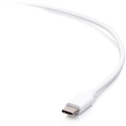 C2G 6ft USB-C Male to Lightning Male Sync and Charging Cable - White - Thumbnail 3
