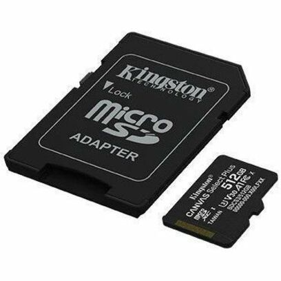 512GB MICROSDXC CANVAS SELECT PLUS GEN3 150MB/S A1 CARD + ADAPTER - Thumbnail 2