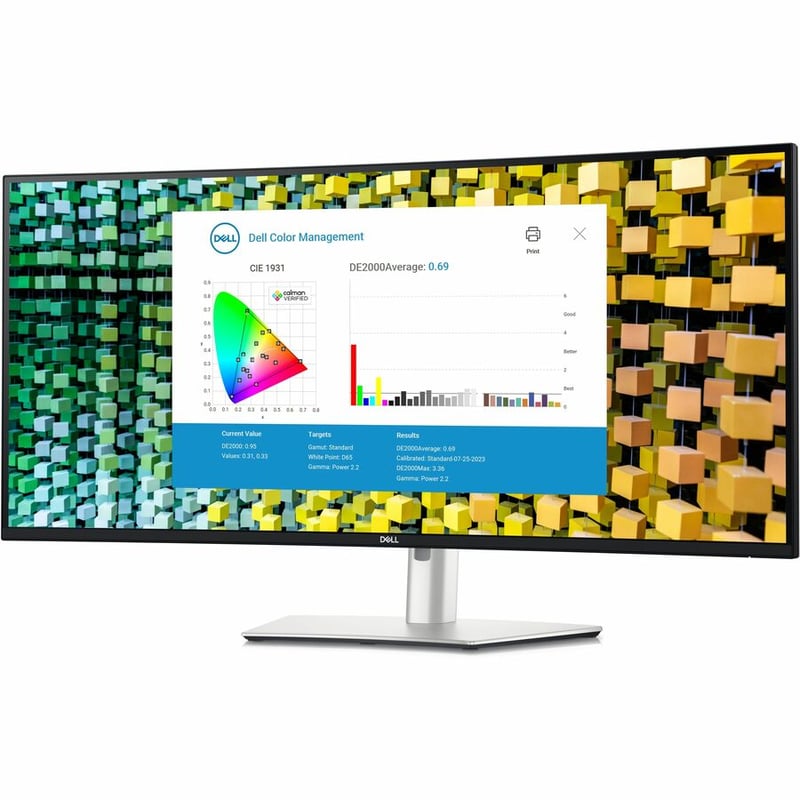 Dell U4025QW 40" Class 5K2K WUHD Curved Screen LED Monitor - 21:9