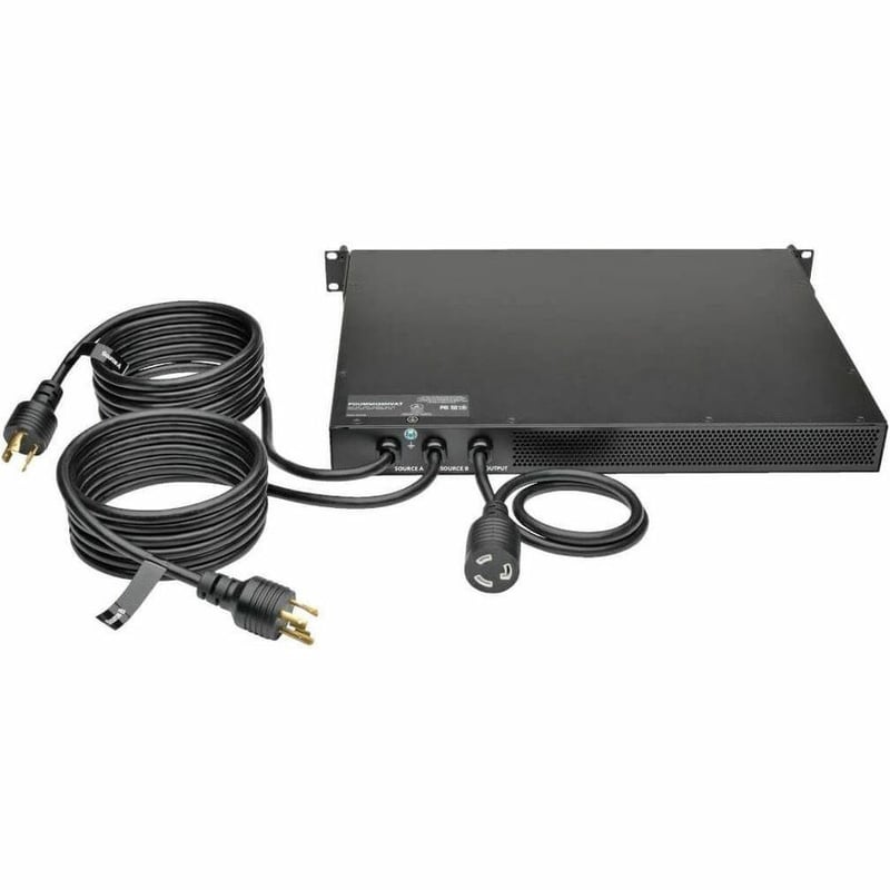 Tripp Lite by Eaton PDU 3.8kW Single-Phase Monitored Automatic Transfer Switch PDU 2 200-240V 16A L6-20P Inputs 1 L6-20R Outlet 1U - Thumbnail 2