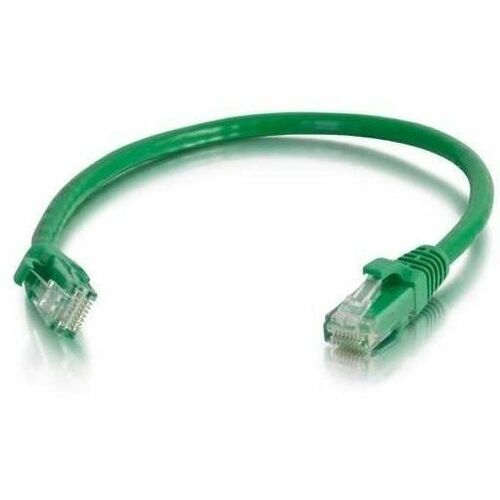 Quiktron Q-Series Patch Cords, CAT6, booted, Green, 10 FT - Thumbnail 1