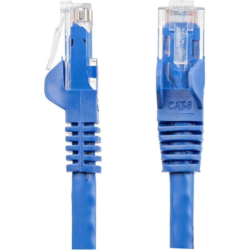 StarTech.com 125ft CAT6 Ethernet Cable - Blue Snagless Gigabit - 100W PoE UTP 650MHz Category 6 Patch Cord UL Certified Wiring/TIA - Thumbnail 2