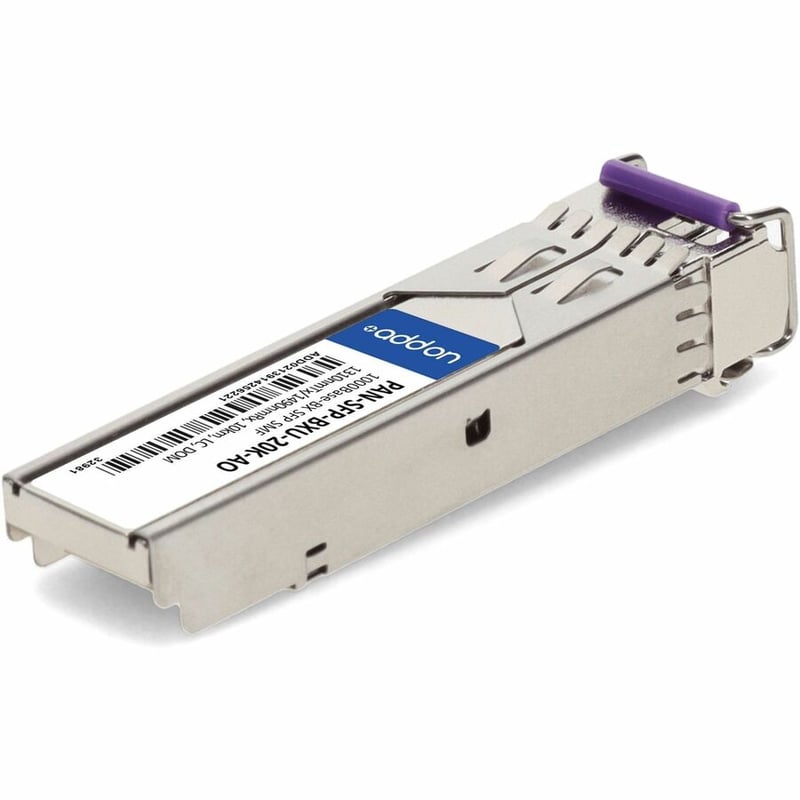 AddOn Palo Alto Networks® PAN-SFP-BXU-20K Compatible TAA 1000Base-BX SFP Transceiver (SMF, 1310nmTx/1490nmRx, 20km, LC, DOM) - Thumbnail 5