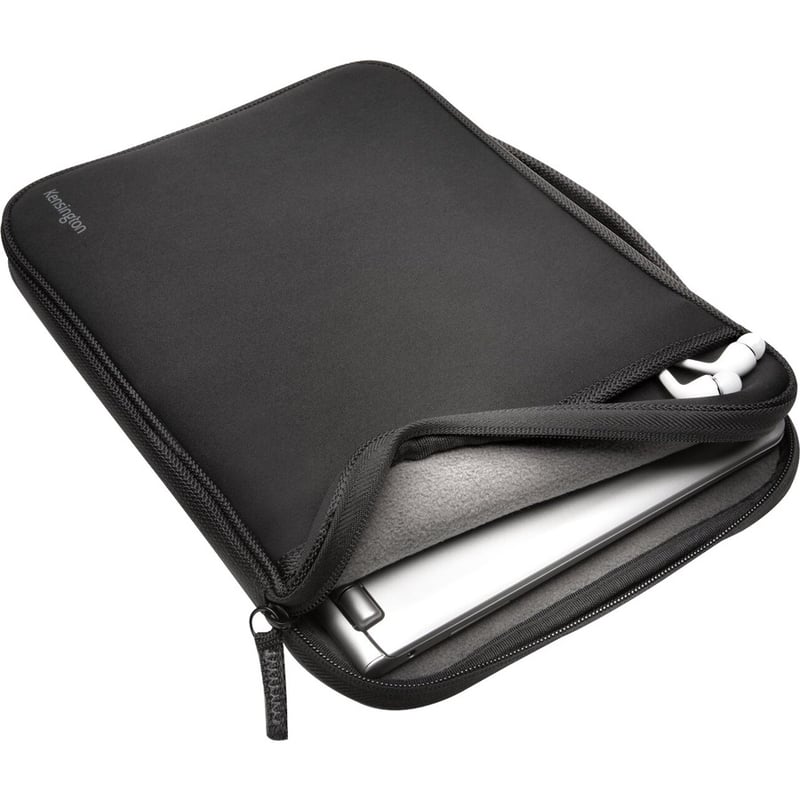 Kensington K60101WW Carrying Case (Sleeve) for 15.6" Apple Chromebook, MacBook Air, Tablet, Notebook, Ultrabook - Black, Pink - Thumbnail 2
