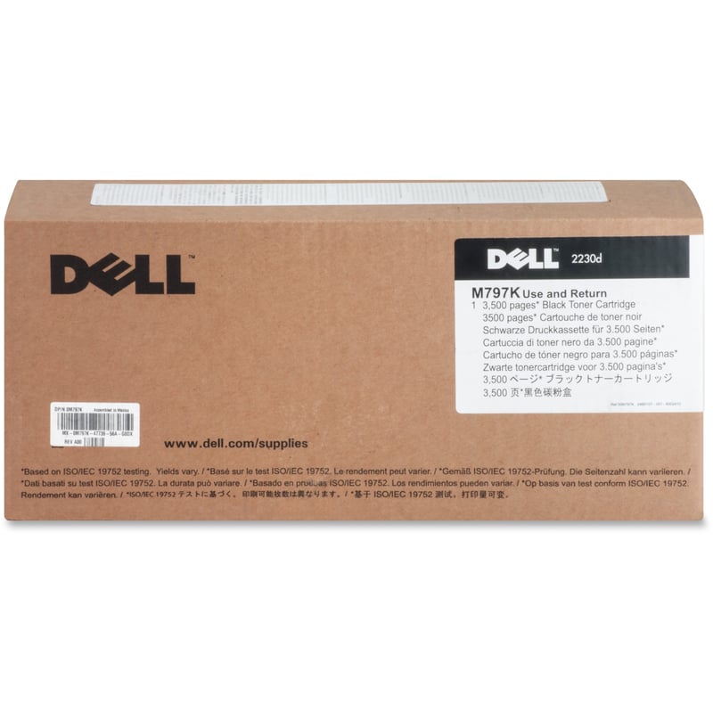 Dell Original High Yield Laser Toner Cartridge - Black - 1 Each - Thumbnail 1