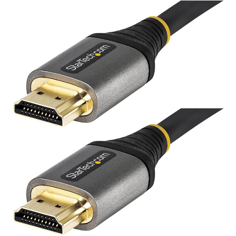 StarTech.com 6ft (2m) Premium Certified HDMI 2.0 Cable, High Speed Ultra HD 4K 60Hz HDMI Cable with Ethernet, HDR10, UHD HDMI Monitor Cord - Thumbnail 1