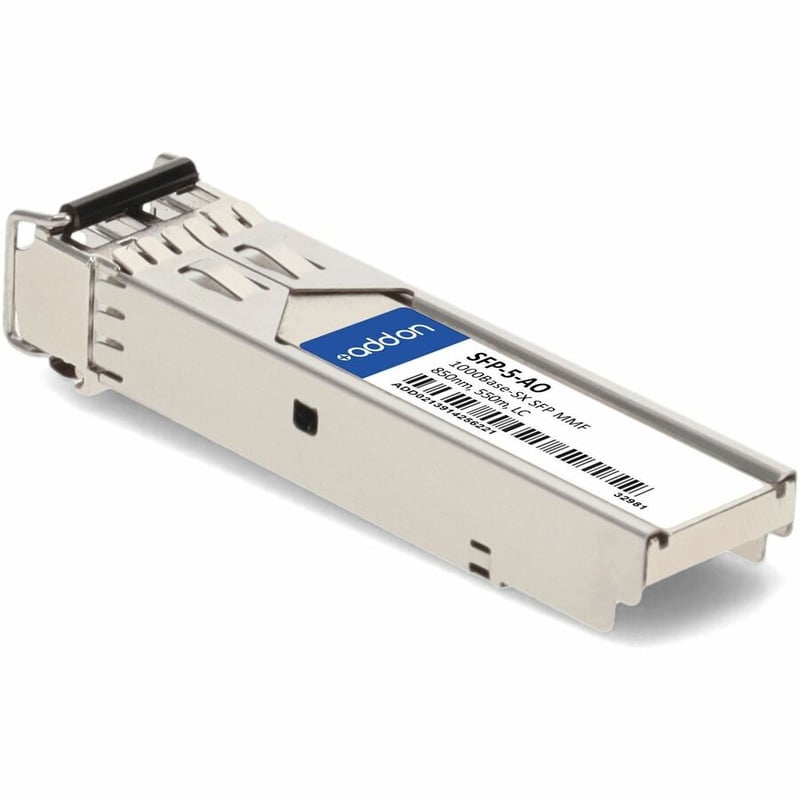 AddOn Rad® SFP-5 Compatible TAA 1000Base-SX SFP Transceiver (MMF, 850nm, 550m, LC, DOM) - Thumbnail 3