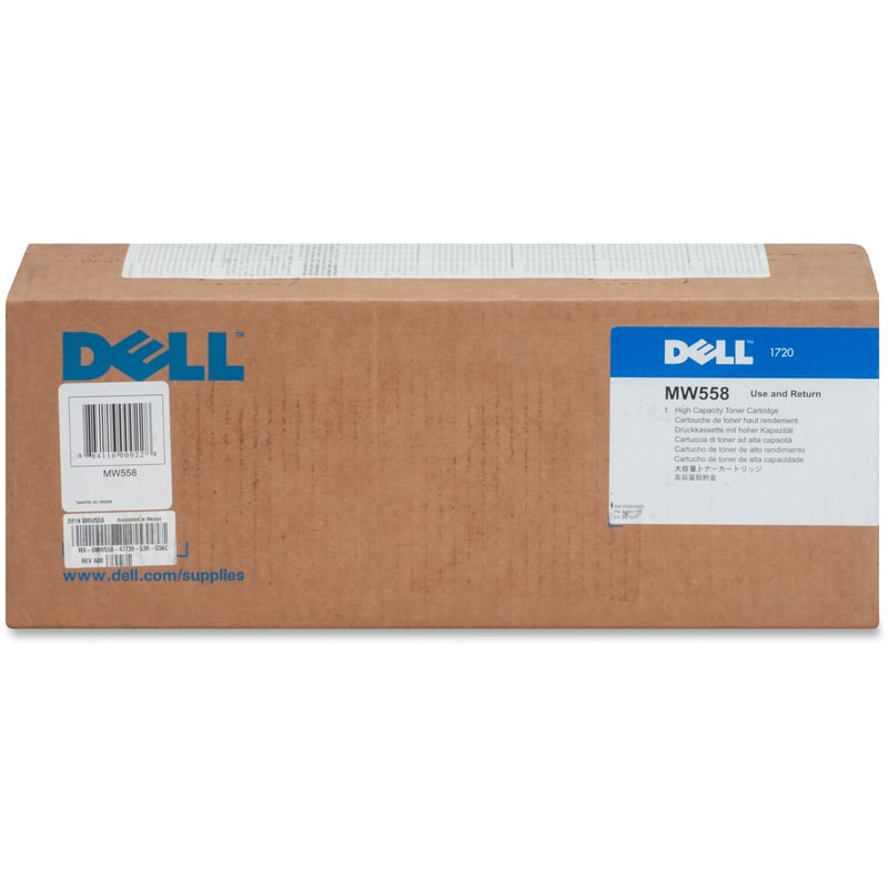 Dell Original High Yield Laser Toner Cartridge - Black - 1 Each - Thumbnail 1
